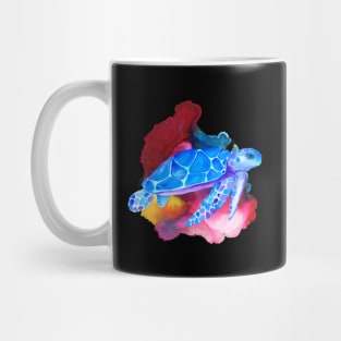 Colourful Turtle Art Mug